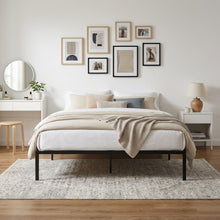 Load image into Gallery viewer, Lite Queen Metal Bed Frame - Black