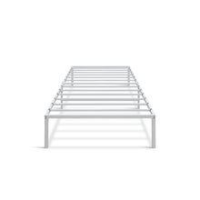 Load image into Gallery viewer, Lite Single Metal Bed Frame - White