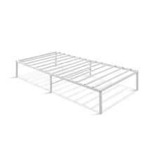 Load image into Gallery viewer, Lite Single Metal Bed Frame - White