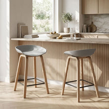 Load image into Gallery viewer, Kai Metal Bar Stool 65cm - Set of 2 - Grey
