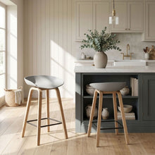 Load image into Gallery viewer, Kai Metal Bar Stool 65cm - Set of 2 - Grey