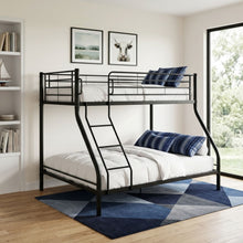 Load image into Gallery viewer, Link Metal Triple Bunk Bed Frame - Black