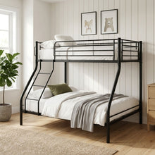Load image into Gallery viewer, Link Metal Triple Bunk Bed Frame - Black
