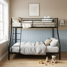 Load image into Gallery viewer, Link Metal Triple Bunk Bed Frame - Black