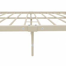 Load image into Gallery viewer, Bolt King Single Metal Bed Frame - Light Khaki