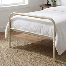 Load image into Gallery viewer, Bolt Single Metal Bed Frame - Light Khaki