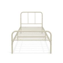 Load image into Gallery viewer, Bolt Single Metal Bed Frame - Light Khaki