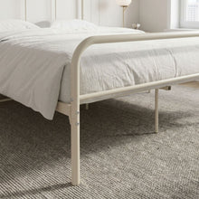 Load image into Gallery viewer, Bolt Double Metal Bed Frame - Light Khaki