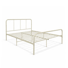 Load image into Gallery viewer, Bolt Double Metal Bed Frame - Light Khaki