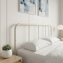 Load image into Gallery viewer, Bolt Double Metal Bed Frame - Light Khaki