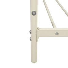 Load image into Gallery viewer, Bolt Double Metal Bed Frame - Light Khaki