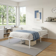 Load image into Gallery viewer, Lite King Single Metal Bed Frame - White