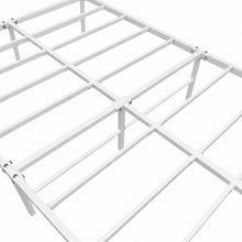 Load image into Gallery viewer, Lite King Single Metal Bed Frame - White