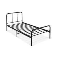Load image into Gallery viewer, Bolt Single Metal Bed Frame - Black