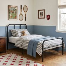 Load image into Gallery viewer, Bolt Single Metal Bed Frame - Black