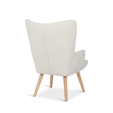 Load image into Gallery viewer, Wing Linen Armchair - Beige