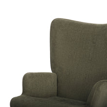 Load image into Gallery viewer, Wing Velvet Armchair - Dark Green