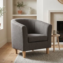 Load image into Gallery viewer, Ash Linen Armchair - Dark Grey
