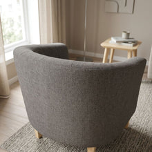 Load image into Gallery viewer, Ash Linen Armchair - Dark Grey