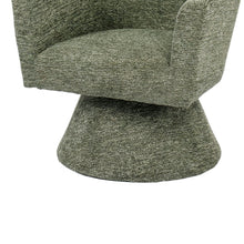 Load image into Gallery viewer, Hug Chenille Swivel Armchair - Dark Green