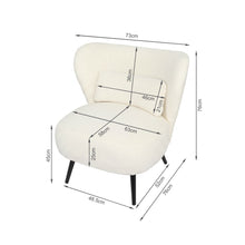 Load image into Gallery viewer, lt11101-nook-boucle-armchair-white-2606258