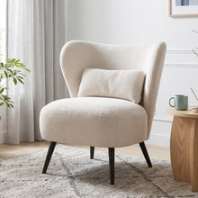 Load image into Gallery viewer, Nook Chenille Armchair - Light Khaki