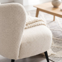 Load image into Gallery viewer, Nook Chenille Armchair - Light Khaki