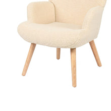 Load image into Gallery viewer, Laze Boucle Armchair - Beige