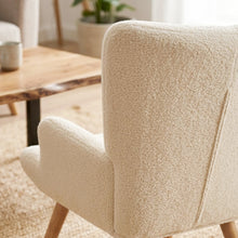 Load image into Gallery viewer, Laze Boucle Armchair - Beige