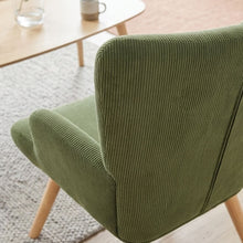 Load image into Gallery viewer, Laze Corduroy Armchair - Dark Green