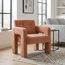 Load image into Gallery viewer, lt11113-mocha-chenille-armchair-warm-clay-2606264