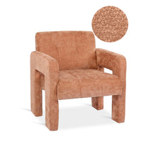 Load image into Gallery viewer, lt11113-mocha-chenille-armchair-warm-clay-2606269