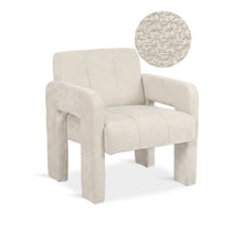 Load image into Gallery viewer, Mocha Chenille Armchair - Light Khaki