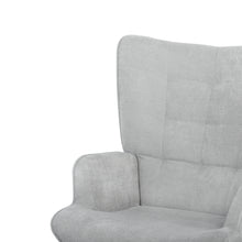 Load image into Gallery viewer, Lull Chenille Rocking Armchair - Slate Grey