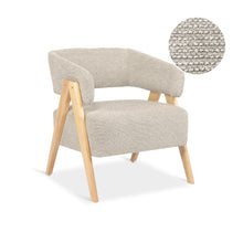 Load image into Gallery viewer, Bark Chenille Armchair - Khaki