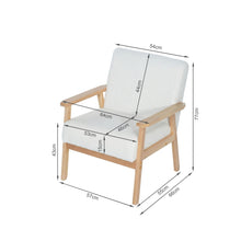 Load image into Gallery viewer, Aven Boucle Armchair - White