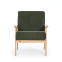 Load image into Gallery viewer, Aven Boucle Armchair - Dark Green