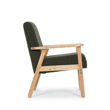 Load image into Gallery viewer, Aven Boucle Armchair - Dark Green