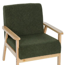 Load image into Gallery viewer, Aven Boucle Armchair - Dark Green
