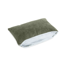 Load image into Gallery viewer, Taru Linen Rocking Armchair - Dark Green