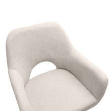 Load image into Gallery viewer, Nilo Swivel Barrel Armchair - Beige