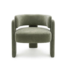 Load image into Gallery viewer, Eno Velvet Armchair - Green