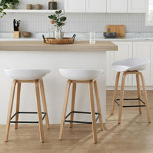 Load image into Gallery viewer, 24358-kai-metal-bar-stool-65cm-set-of-4-white-26062311