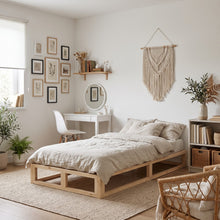 Load image into Gallery viewer, Loom Single Wooden Bed Frame - Natural