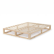 Load image into Gallery viewer, Loom Double Wooden Bed Frame - Natural