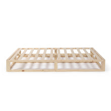 Load image into Gallery viewer, Loom Double Wooden Bed Frame - Natural