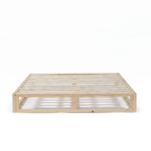 Load image into Gallery viewer, Loom Double Wooden Bed Frame - Natural