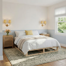 Load image into Gallery viewer, Loom Double Wooden Bed Frame - Natural