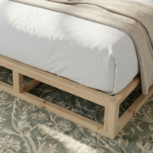 Load image into Gallery viewer, Loom Double Wooden Bed Frame - Natural