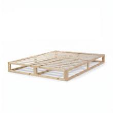 Load image into Gallery viewer, Loom Queen Wooden Bed Frame - Natural